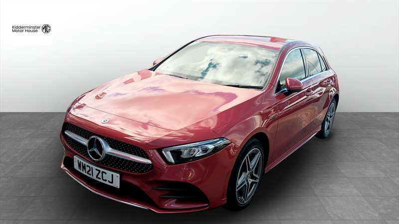 Mercedes-Benz A Class 1.3 A250e 15.6Kwh Amg Line Hatchback Pl Red #2