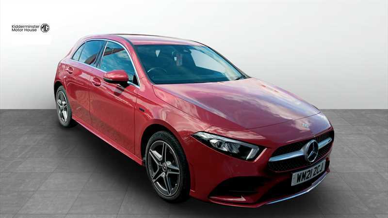 Mercedes-Benz A Class 1.3 A250e 15.6Kwh Amg Line Hatchback Pl Red