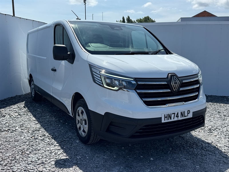 Renault Trafic 2.0 Dci Blue Ll30 Advance Panel Van Man HN74NLP White