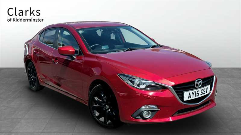 Mazda 3 2.2 Skyactiv-d Sport Nav Fastback Manua Red