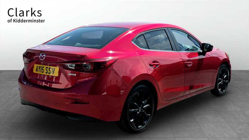 Mazda 3 2.2 Skyactiv-d Sport Nav Fastback Manua Red #3