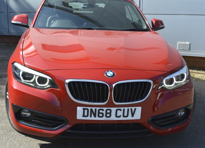 BMW 2 Series 2.0 218D Sport Convertible 150 Grey #32