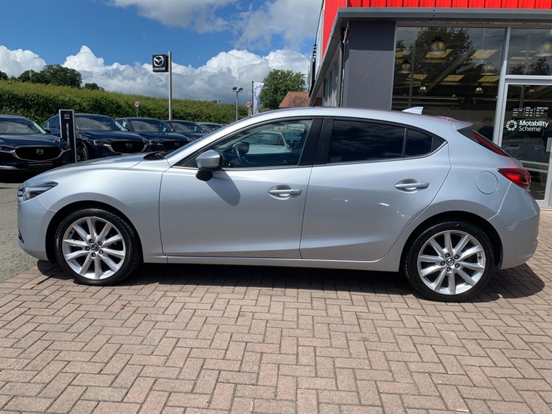 Mazda 3 2.0 Skyactiv-g Sport Nav Hatchback Manu Silver #6