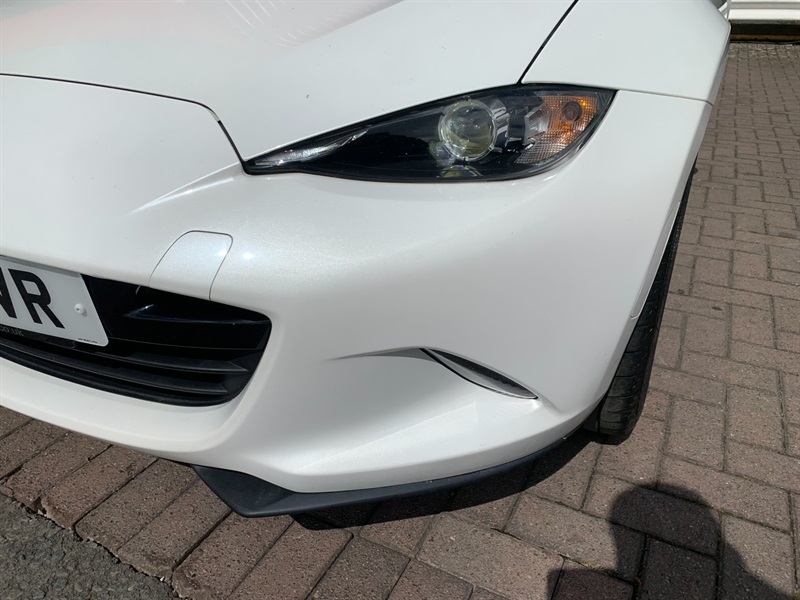 Mazda MX-5 RF 2.0 Skyactiv-g Se-l Nav Convertible Ma White #4