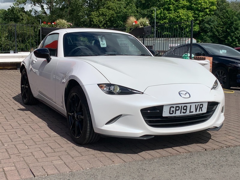 Mazda MX-5 RF 2.0 Skyactiv-g Se-l Nav Convertible Ma White