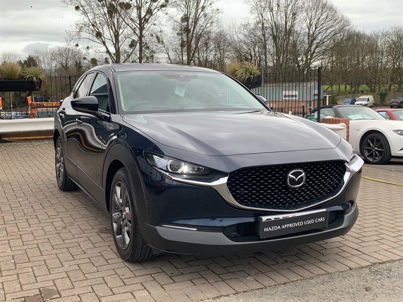 Mazda CX-30 2.0 Skyactiv-x Mhev Gt Sport Suv 4 Blue