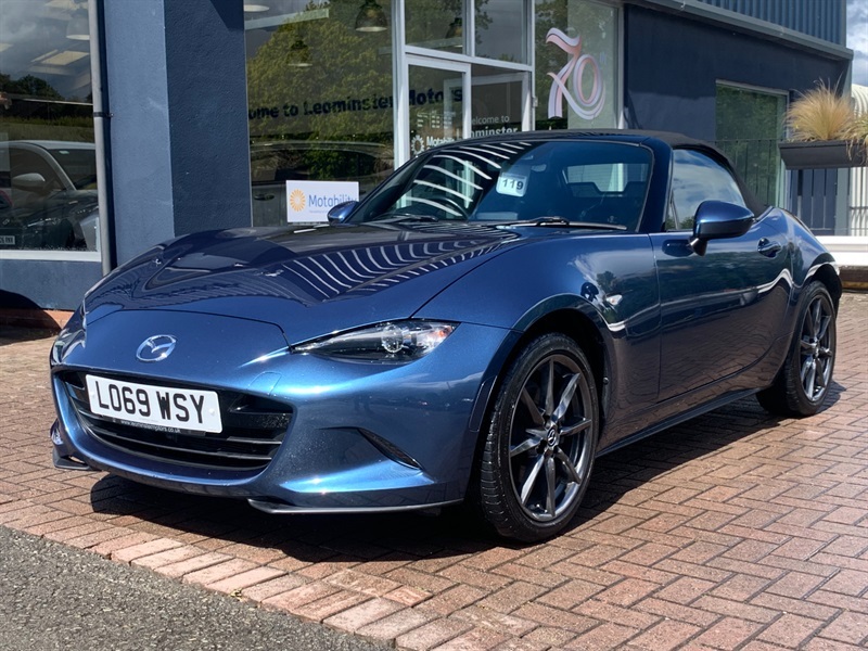 Mazda MX-5 2.0 Skyactiv-g Sport Nav Convertible M Blue #3
