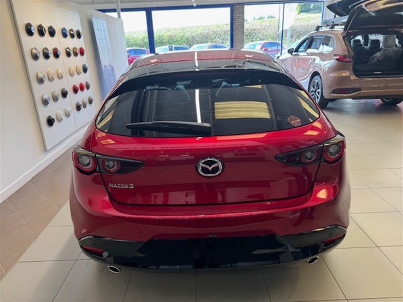 Mazda 3 2.5 E-skyactiv-g Mhev Takumi Hatchback Red #5