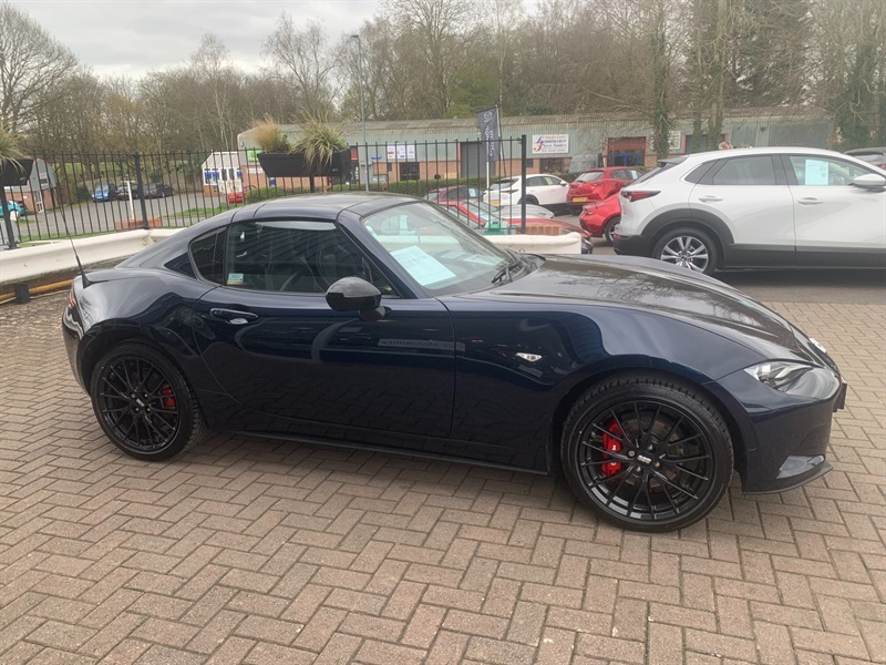 Mazda MX-5 RF 2.0 Skyactiv-g Homura Convertible Manua Blue #4