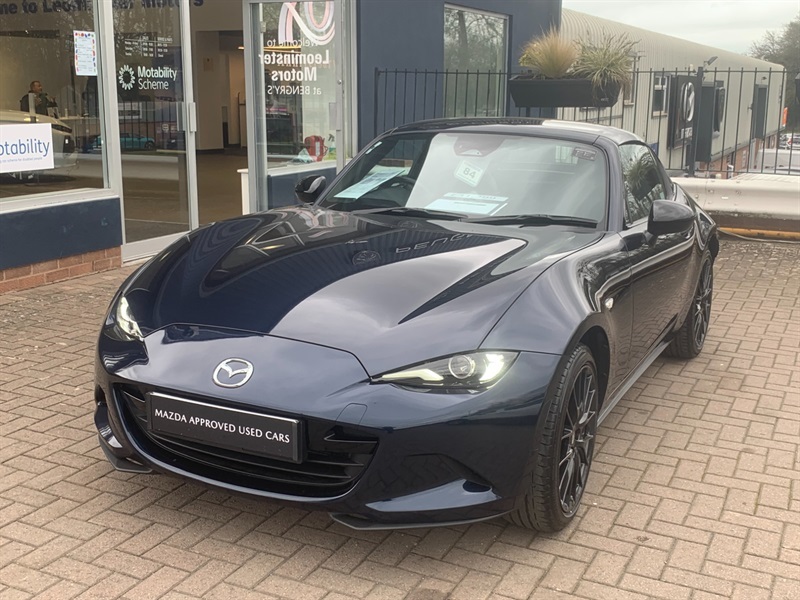 Mazda MX-5 RF 2.0 Skyactiv-g Homura Convertible Manua Blue #3
