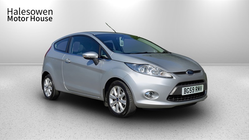 Ford Fiesta 1.4 Zetec Hatchback 154 Gkm BG59RMV Silver #2