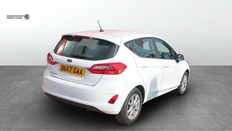 Ford Fiesta 1.1 Ti-vct Zetec Hatchback Euro BD67GAA White #4