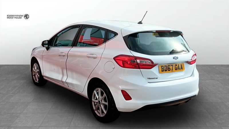 Ford Fiesta 1.1 Ti-vct Zetec Hatchback Euro BD67GAA White #3