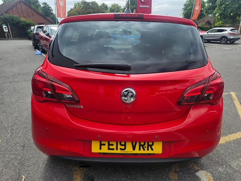 Vauxhall Corsa 1.4I Ecotec Griffin Hatchback Eu FE19VRR Red #5