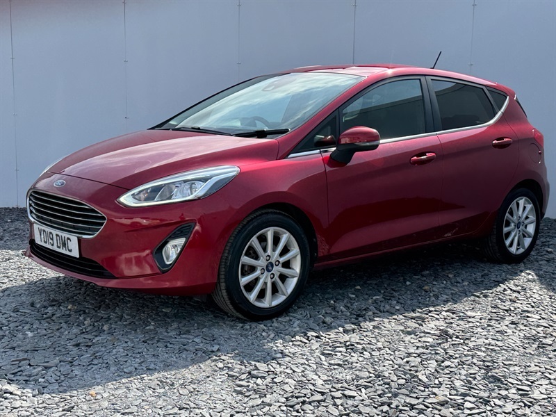 Ford Fiesta 1.0T Ecoboost Gpf Titanium Hatchback Ma YD19DMC Red #3