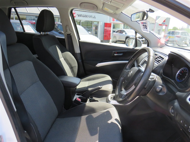 Suzuki SX4 S Cross 1.6 Sz-t Cvt White #10