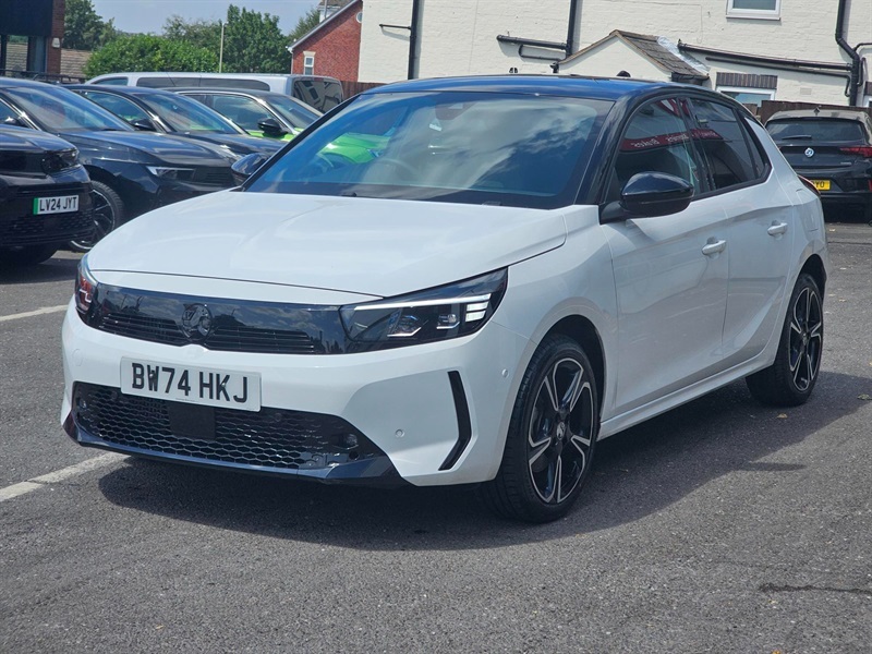Vauxhall Corsa 1.2 Turbo Ultimate Hatchback Eur BW74HKJ White #2