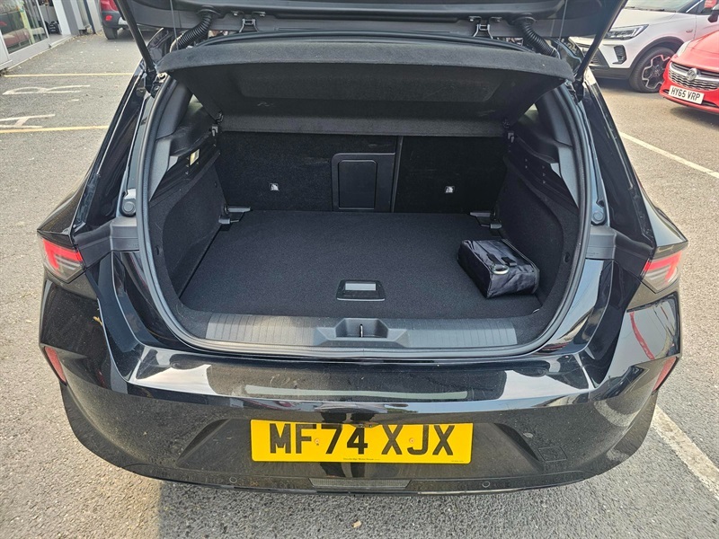 Vauxhall Astra 1.2 Turbo Ultimate Hatchback Euro MF74XJX Black #6