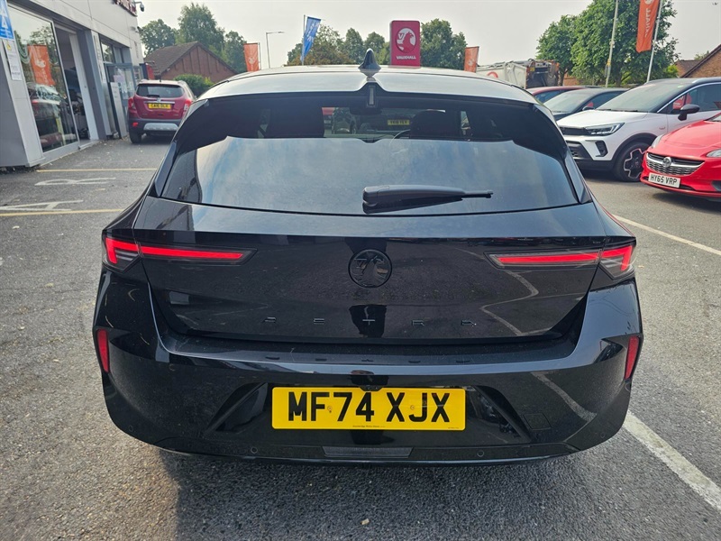 Vauxhall Astra 1.2 Turbo Ultimate Hatchback Euro MF74XJX Black #5