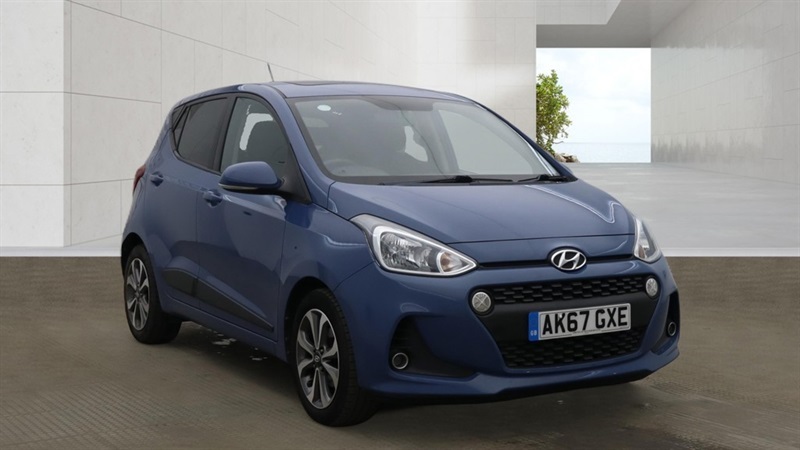 Hyundai I10 1.2 Premium Se Hatchback Euro 6 8 Blue