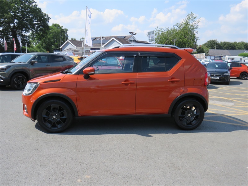 Suzuki Ignis 1.2 Dualjet Mhev Sz5 Hatchback Hybrid M Orange #4