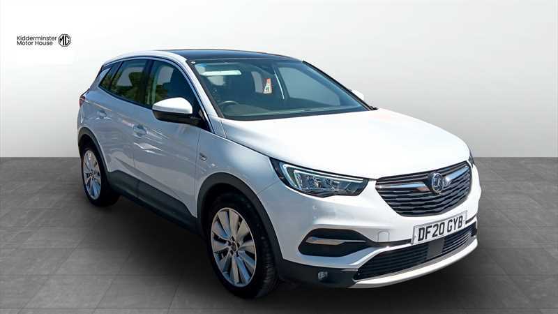 Vauxhall Grandland 1.2 Turbo Elite Nav Suv 8Spd Euro White