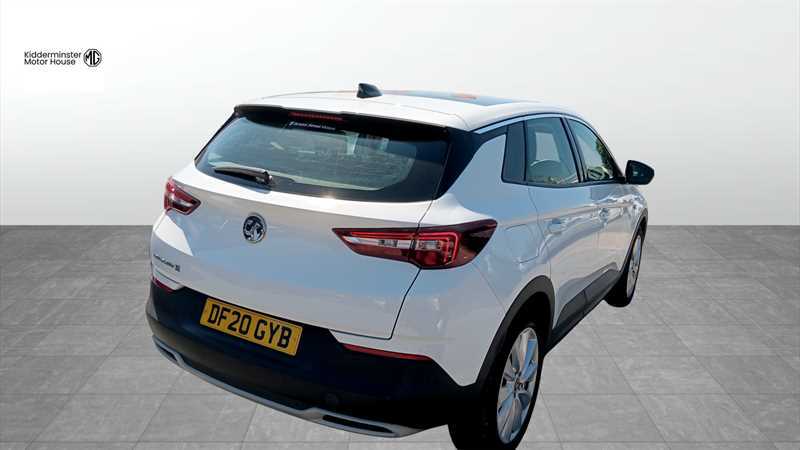 Vauxhall Grandland 1.2 Turbo Elite Nav Suv 8Spd Euro White #4