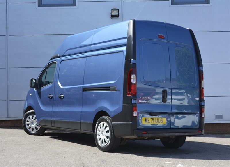 Renault Trafic 2.0 Dci Energy 30 Business Panel Van M Blue #3