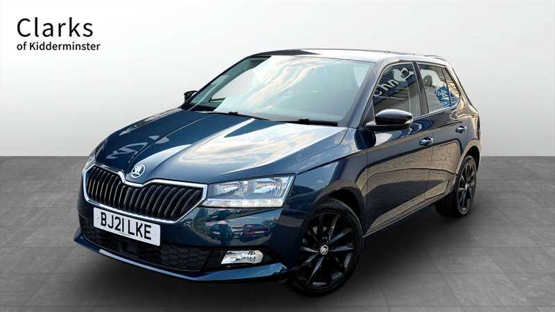 Skoda Fabia 1.0 Tsi Colour Edition Hatchback BJ21LKE Blue #2