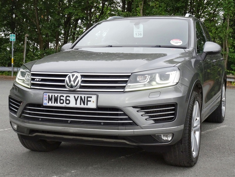Volkswagen Touareg 3.0 Tdi V6 Bluemotion Tech R-line Plus Suv Die MW66YNF Grey #6