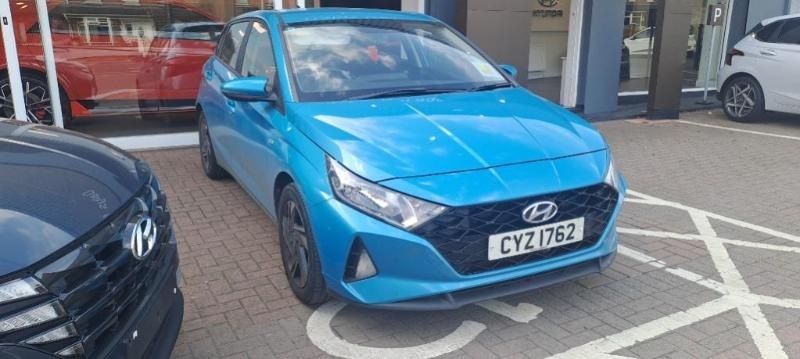 Hyundai I20 1.0 T-gdi Mhev Se Connect Hatchback Hyb Blue