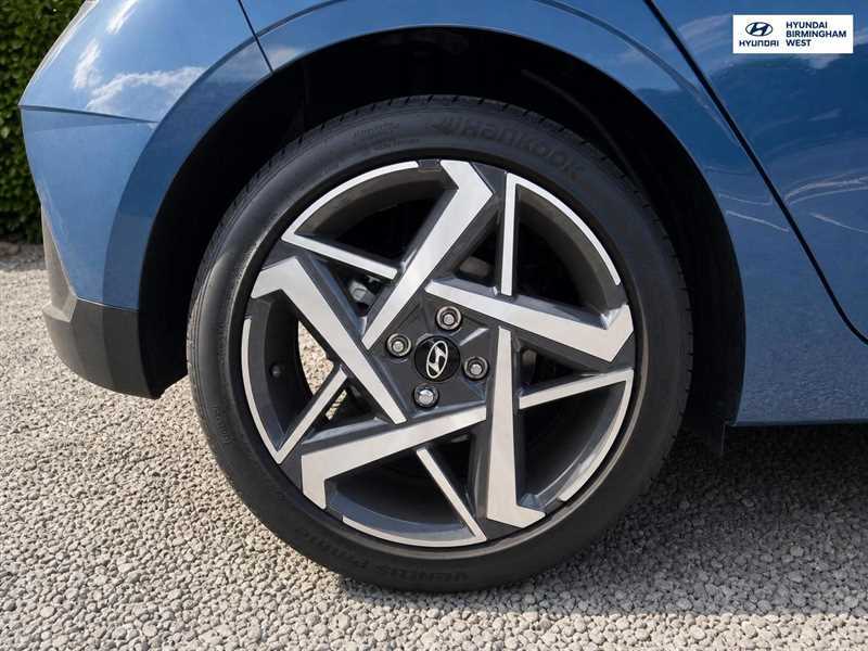 Hyundai I20 1.0 T-gdi Tech Line Hatchback Eu BL26YMS Blue #5