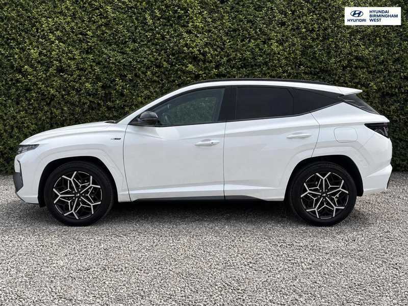 Hyundai Tucson 1.6 H T-gdi N Line Suv Hybrid Euro YB23NTC White #4