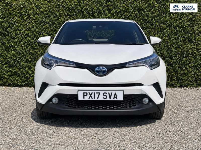 Toyota C-Hr 1.8 Vvt-h Excel Suv Hybrid Cvt Euro 6 PX17SVA White #2