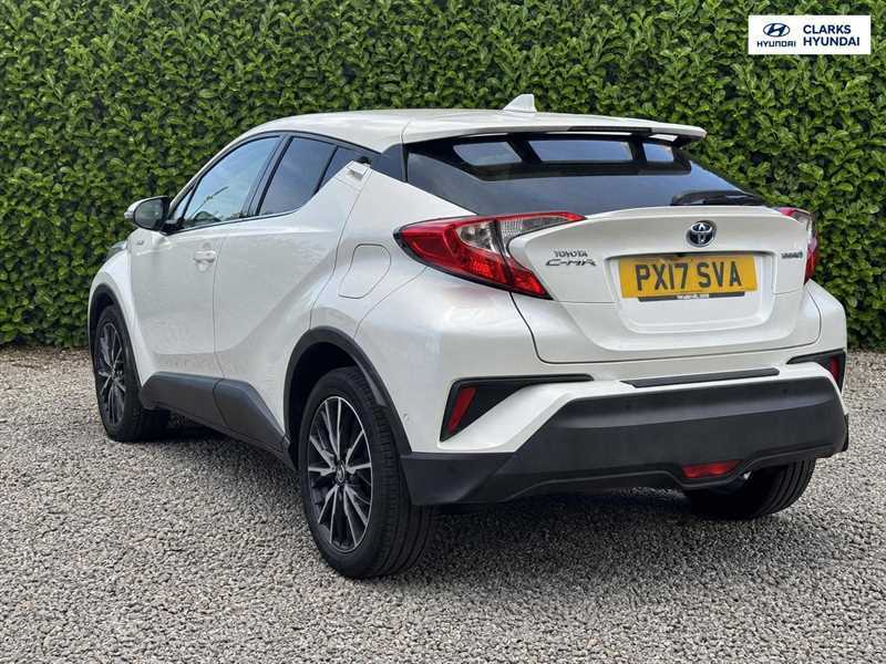 Toyota C-Hr 1.8 Vvt-h Excel Suv Hybrid Cvt Euro 6 PX17SVA White #6