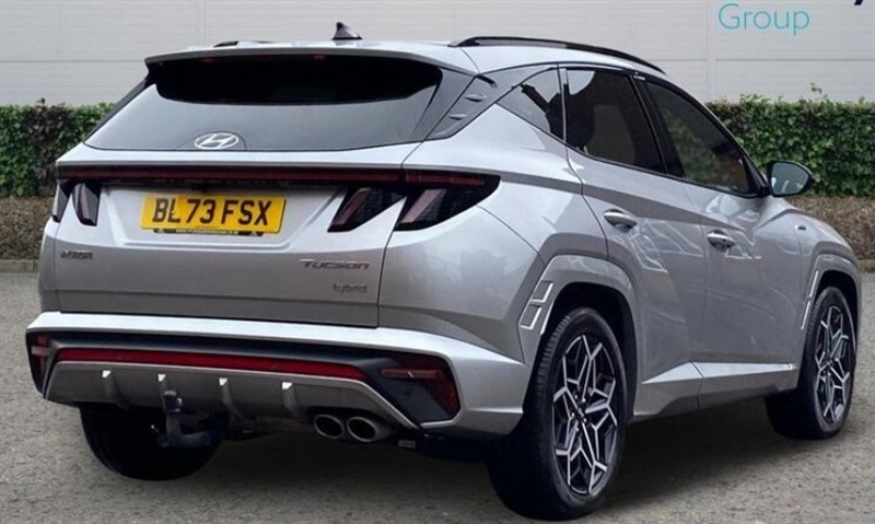 Hyundai Tucson 1.6 H T-gdi N Line S Suv Hybrid Eu BL73FSX Silver #2