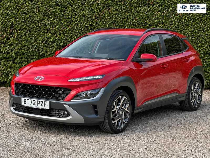 Hyundai Kona 1.6 H-gdi Premium Suv Hybrid Dct Euro 6 BT72PZF Red #3