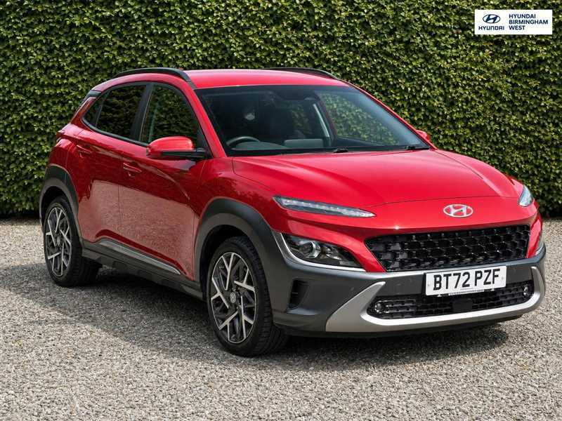 Hyundai Kona 1.6 H-gdi Premium Suv Hybrid Dct Euro 6 Red