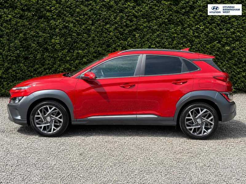 Hyundai Kona 1.6 H-gdi Premium Suv Hybrid Dct Euro 6 BT72PZF Red #4