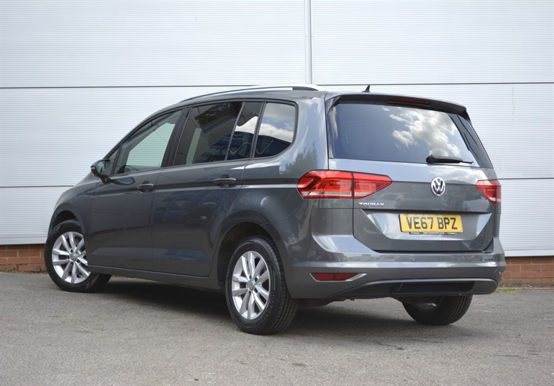 Volkswagen Touran 1.6 Tdi Se Family Mpv Euro 6 S Grey #4