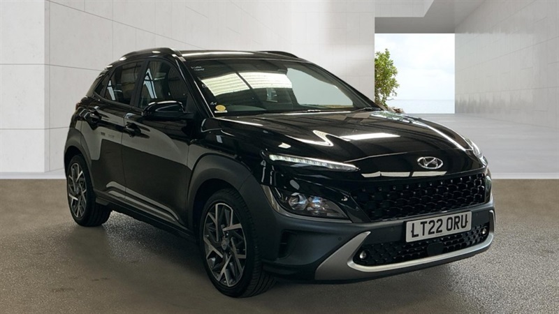 Hyundai Kona 1.6 H-gdi Premium Suv Hybrid Dct Euro 6 Black