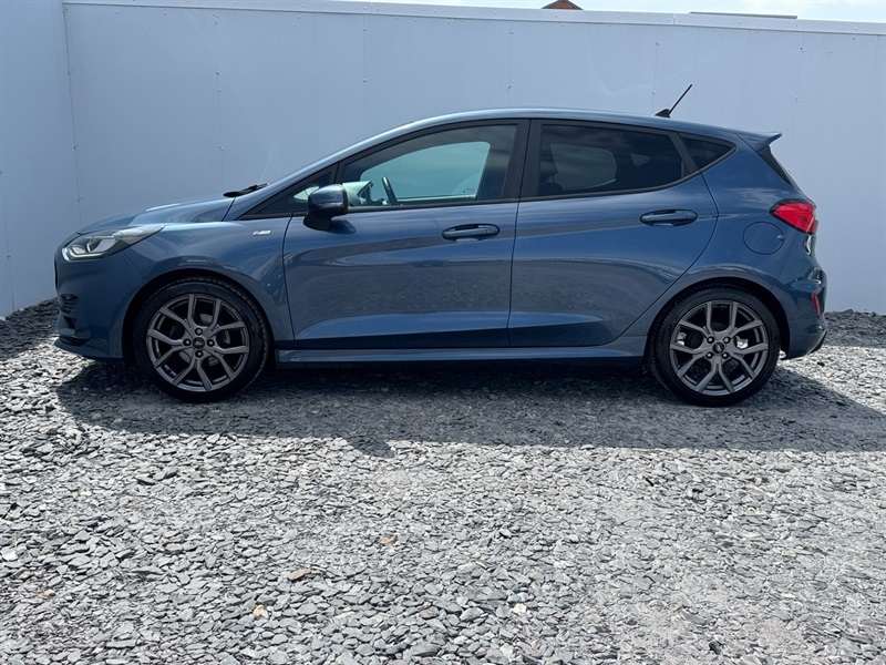 Ford Fiesta 1.0T Ecoboost St-line Hatchback Blue #4