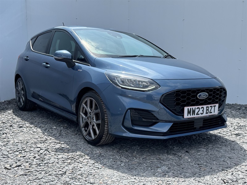 Ford Fiesta 1.0T Ecoboost St-line Hatchback Blue