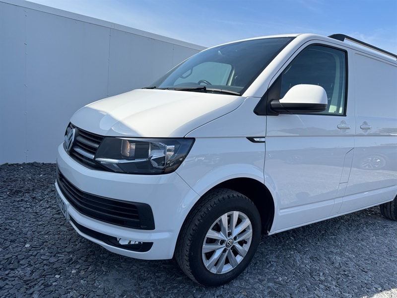Volkswagen Transporter 2.0 Tdi T28 Bluemotion Tech Highline Panel Van White #5