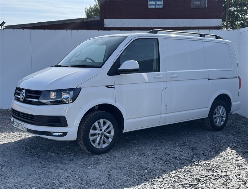 Volkswagen Transporter 2.0 Tdi T28 Bluemotion Tech Highline Panel Van White #3