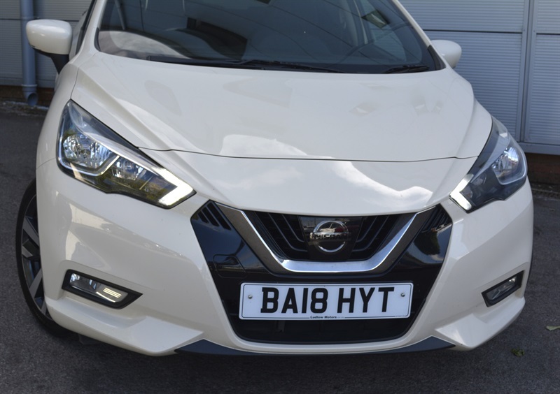 Nissan Micra Hatchback Ig-t Acenta 2018 Red #32