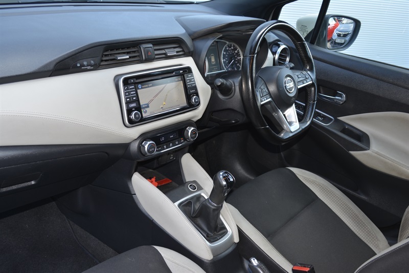 Nissan Micra Hatchback Ig-t Acenta 2018 Red #14