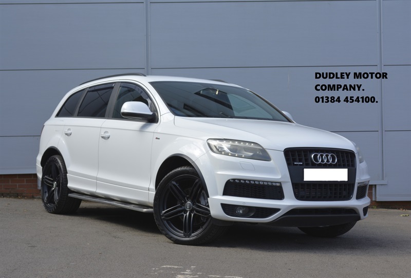 Audi Q7 3.0 Tdi V6 S Line Suv Tiptronic Quattro White