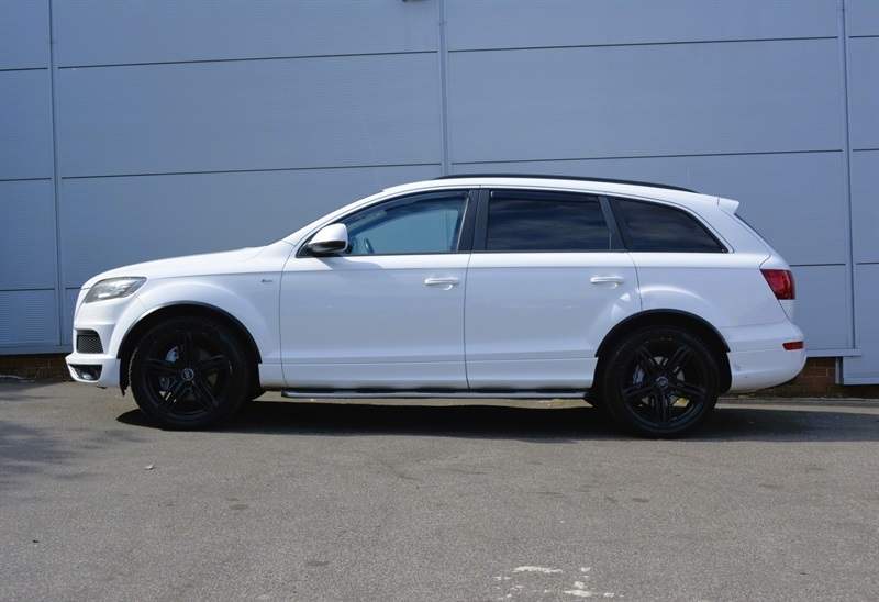 Audi Q7 3.0 Tdi V6 S Line Suv Tiptronic Quattro White #3