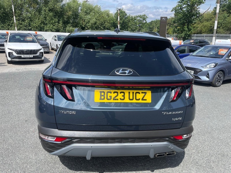 Hyundai Tucson 1.6 H T-gdi Premium Suv Hybrid Eur Blue #5